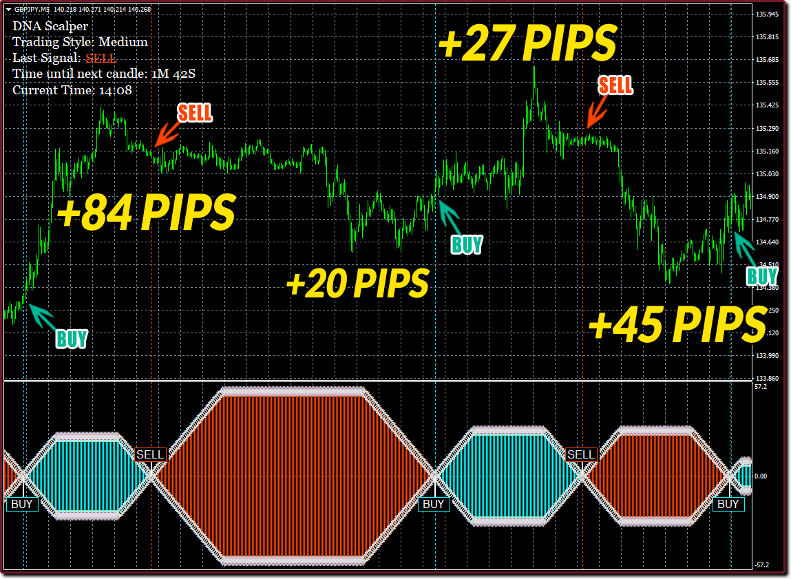 NEW DNA Scalper System – Forex indicator for easy trading signals – Forex Winners | Free Download